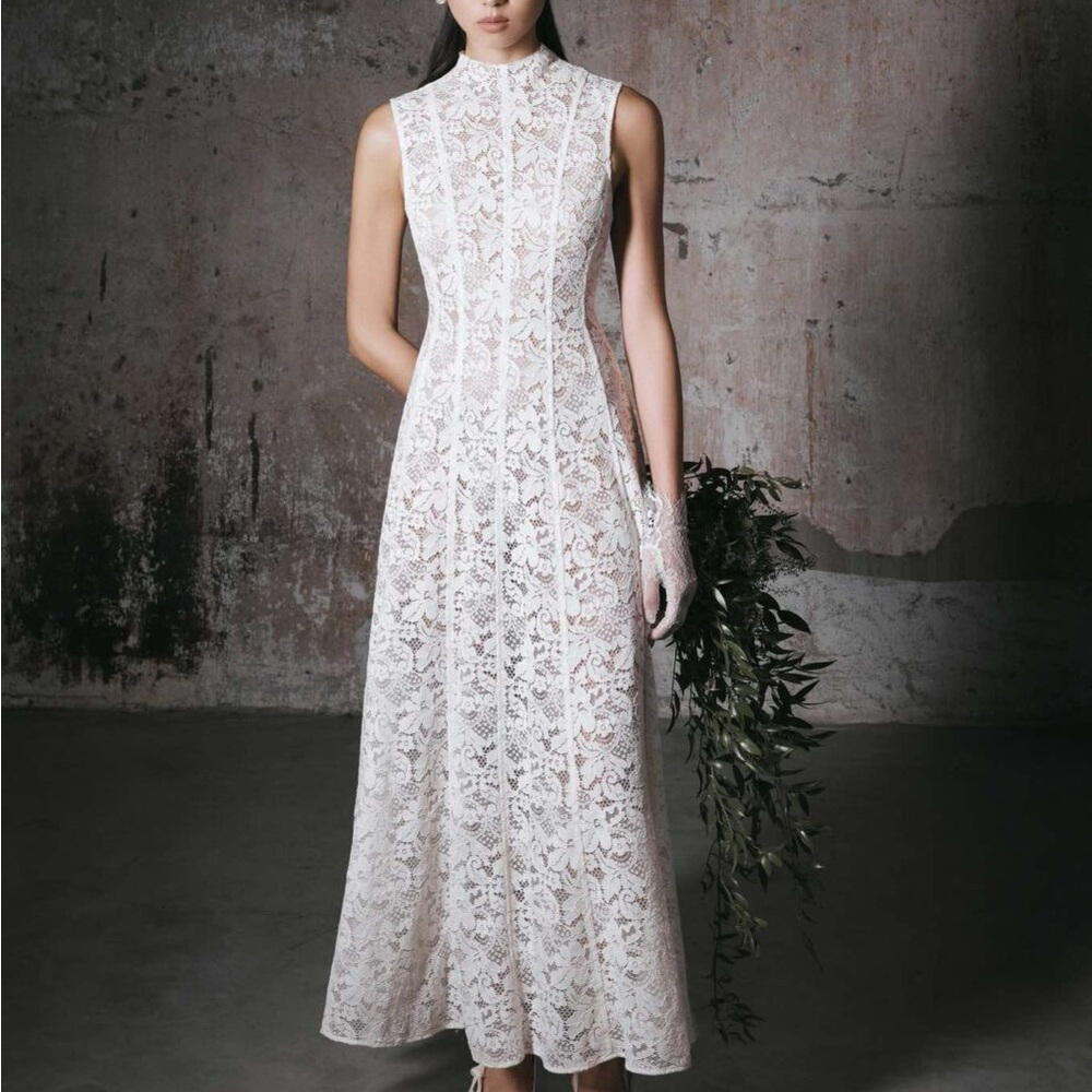Huong Boutique Louise Lace Maxi Dress